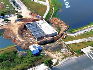 Trục chính đường 10,5m gần cầu nối 2 khu đô thị, chung cư, và dãy biệt thự lakeside