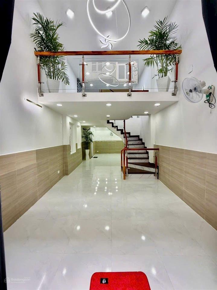 Nhà bán 4 tầng hẻm 44 phạm văn hai, sát mặt tiền..dt 3,8x11 nở 4,85