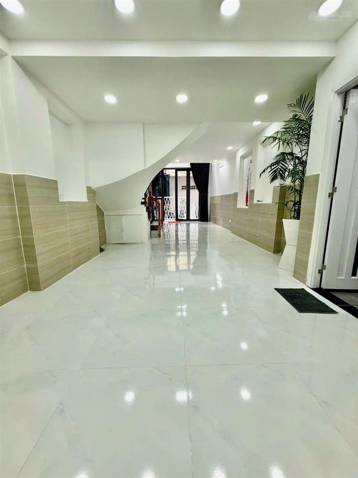 Nhà bán 4 tầng hẻm 44 phạm văn hai, sát mặt tiền..dt 3,8x11 nở 4,85