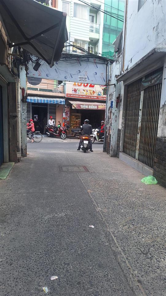 Bán nhà hẻm 5m bành văn trân, f7 tân bình. ngay nhà thờ sao mai. 2 tầng dt 4,3x9
