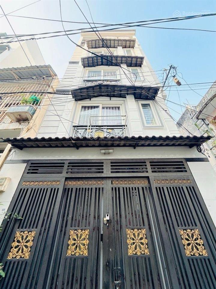 Bán nhà hẻm huỳnh văn bánh phú nhuận.  nhà 5 tầng  dt 4,8x8