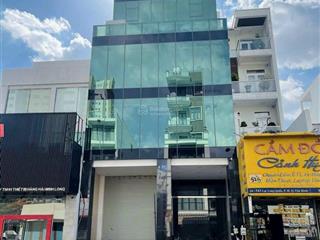 Bán tòa nhà mặt tiền cách mạng tháng 8, quận 3. (6.5m x 26m) 6 tầng thang máy