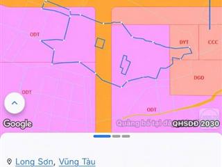 CẦN BÁN 1,5HA ĐẤT LONG SƠN QUY HOẠCH THỔ CƯ GIÁ 1,8TR/M2  