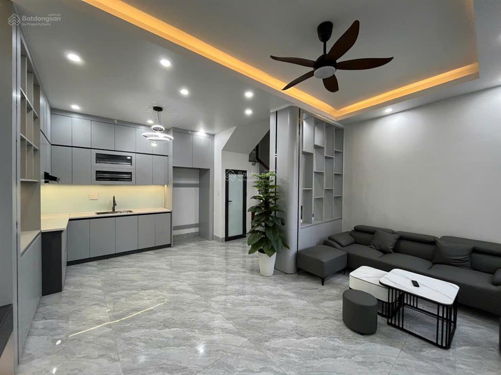 Bán nhà 64m2 x 4 tầng, lô góc, nở hậu, dân xây chắc chắn, tặng nội thất hồ sen, miếu hai xã 2,95 tỷ