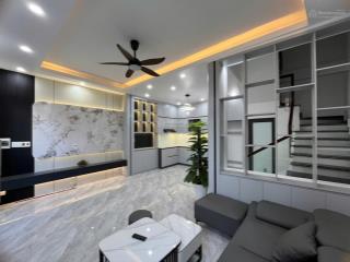 Bán nhà 64m2 x 4 tầng, lô góc, nở hậu, dân xây chắc chắn, tặng nội thất hồ sen, miếu hai xã 2,95 tỷ