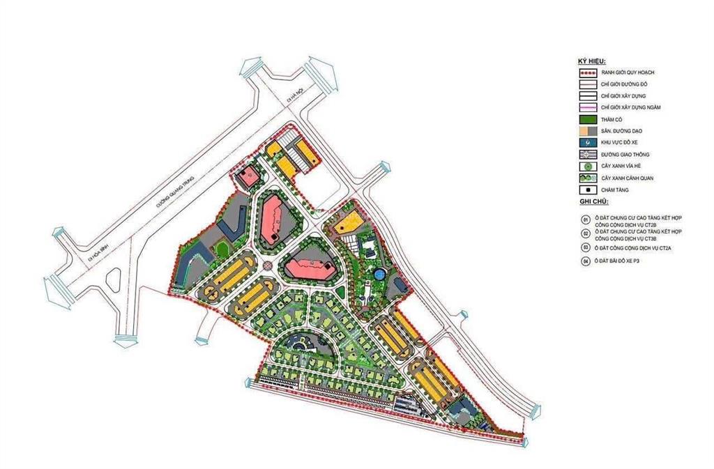 Liền kề, biệt thự mặt đường quang trung (hà đông), cạnh ga metro, quần thể tiện ích đầy đủ