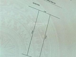 Chính chủ gửi bán cặp đất đường vương thừa vũ, vị trí đẹp