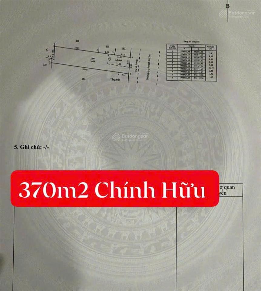 Bán lô đất đường chính hữu 10m5, phù hợp đầu tư, xây căn hộ