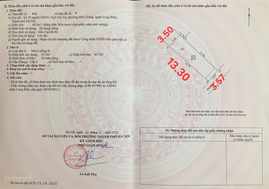 Chính chủ bán nhà 50m2, chợ diêm gỗ, quận long biên, hà nội