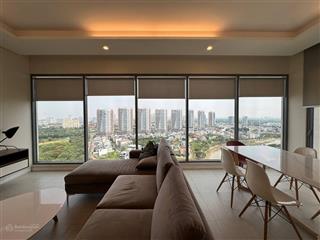 Cho thuê căn góc tầng cao 3 phòng ngủ đảo kim cương trực diện sông cực đẹp full nội thất trống sẵn