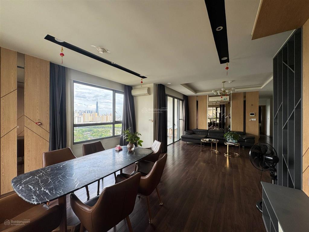 Cho thuê căn hộ 3 phòng ngủ đảo kim cương diện tích 143m2 full nội thất đẹp  view sông  trống sẳn