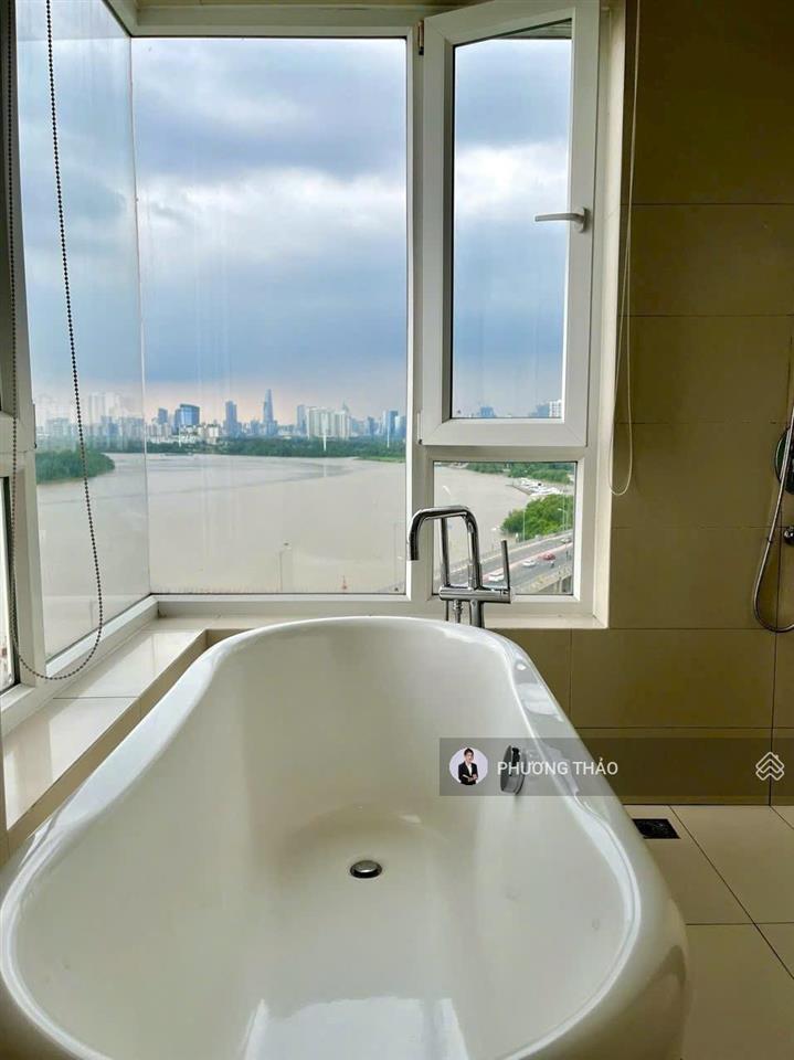 Cho thuê căn hộ 3 phòng full nội thất  view trực diện sông sài gòn  giá 38 triệu  trống sẵn