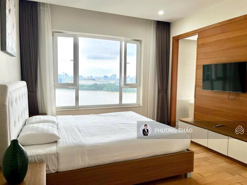 Cho thuê căn hộ 3 phòng full nội thất  view trực diện sông sài gòn  giá 38 triệu  trống sẵn