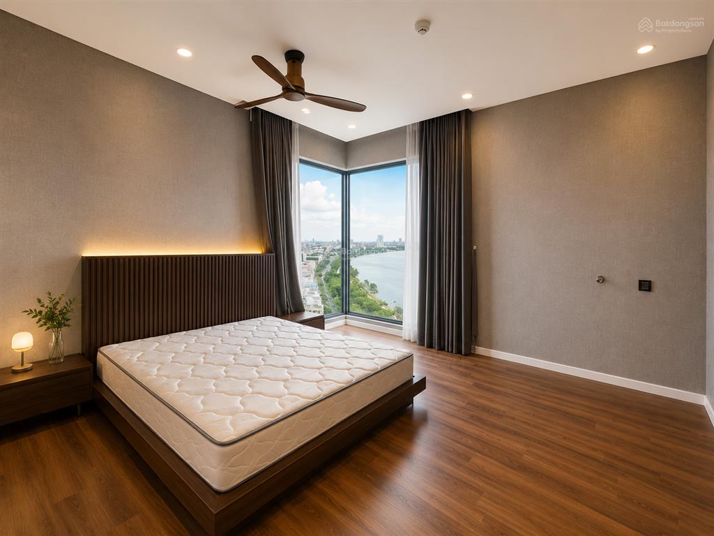 Trống sẵn! cho thuê căn hộ 4 phòng ngủ đảo kim cương 170m2  view trực diện sông đẹp 80 triệu