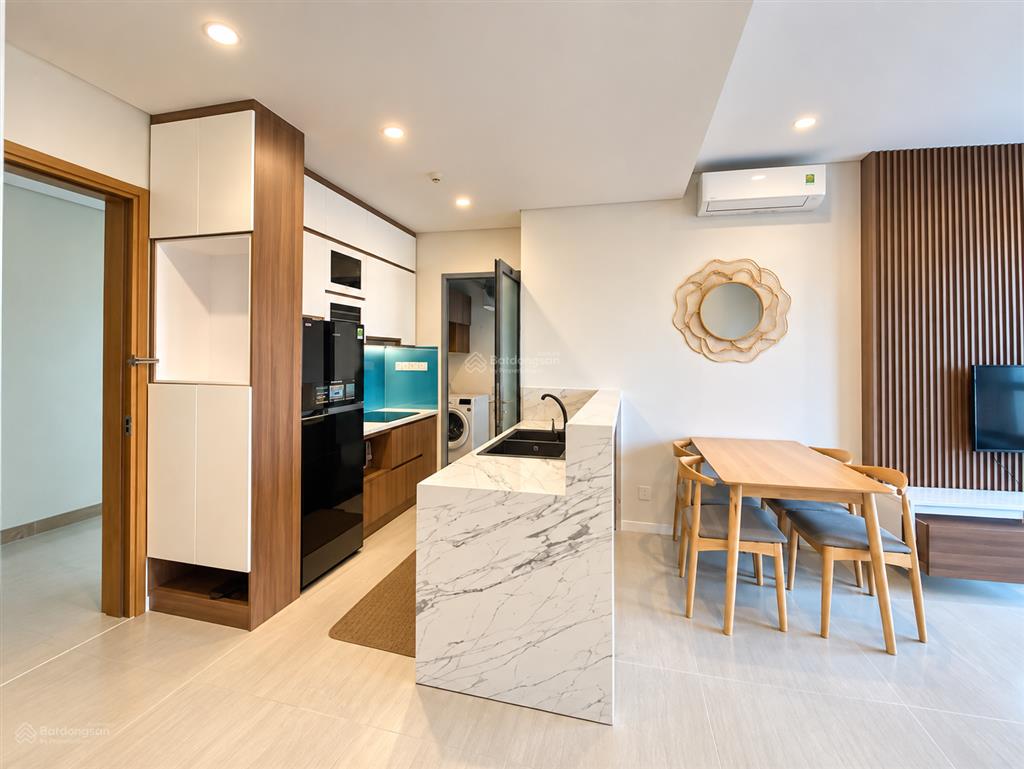 Trống sẵn cho thuê căn hộ 1 phòng ngủ full nội thất view sông đảo kim cương diamond island 17 triệu