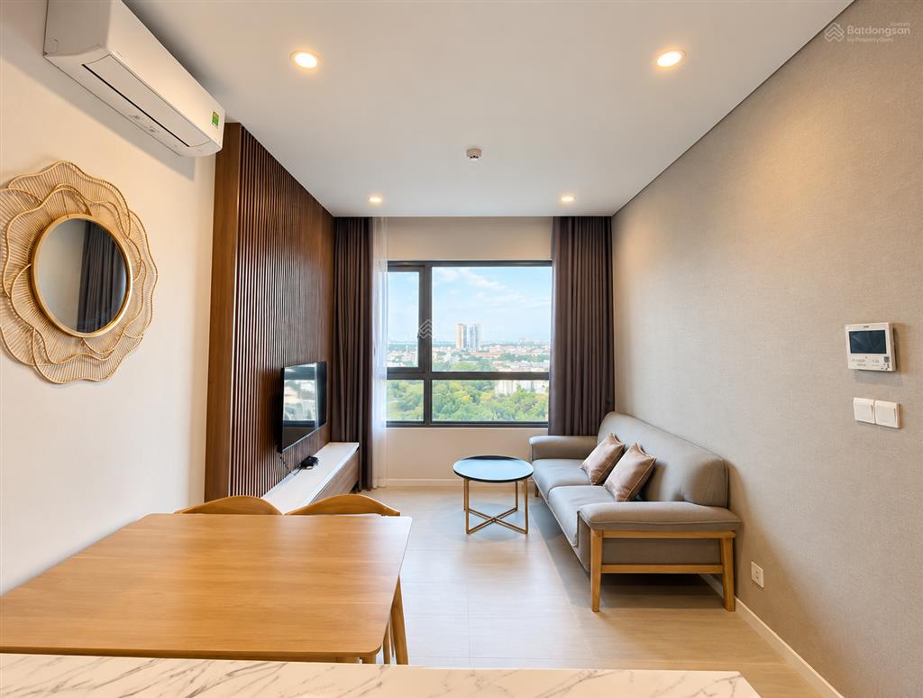 Trống sẵn cho thuê căn hộ 1 phòng ngủ full nội thất view sông đảo kim cương diamond island 17 triệu