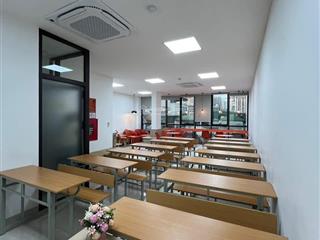 Toà văn phòng 9 tầng thông sàn  ngụy như kon tum  dt 70m2 * 9 tầng * 7m mặt tiền
