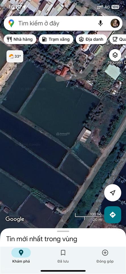 Bán đất ruộng tại xã bình lợi, huyện bình chánh, tp. hồ chí minh. diện tích 4033m2 giá 6 tỷ