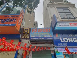 Lô đất mặt đường quang trung, lô góc 40.5m2. ngay phía ngô thì nhậm, có sẵn nhà cấp 4 0827 293 ***