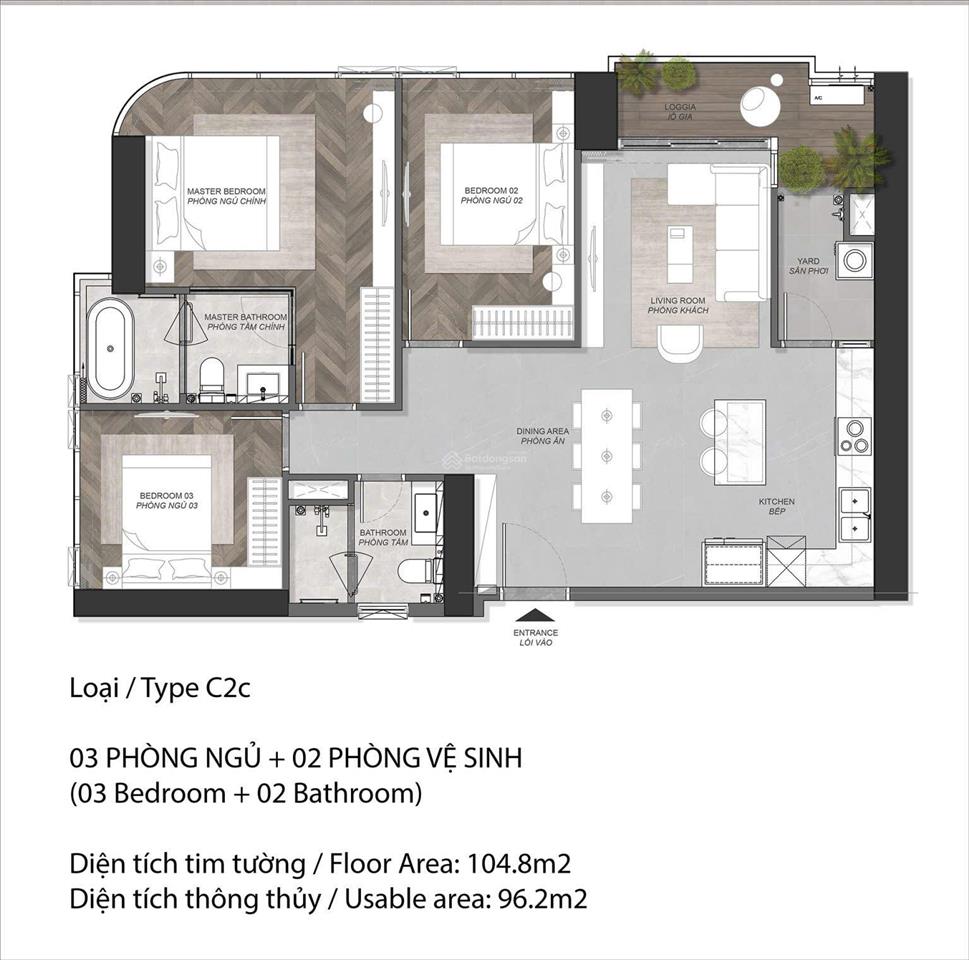 Bán gấp căn 3pn view đẹp giá tốt 18 tỷ all in
