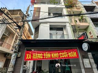 Nhà toàn quan lớn ở! 2mt  hxh  dt 5.8 x 18= 87m2  4 tầng vuông vức đặng văn ngữ chỉ 26 tỷ