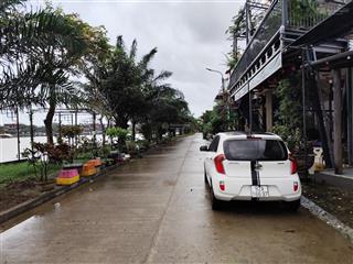 View sông đẹp lung linh, 107m2, trục du lịch phố cổ, tặng nhà, mặt tiền lương như bích chỉ 9.6 tỷ