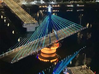 Hiếm! view sông hàn đẹp lung linh, tầng 16, 2pn cao cấp hilton giá tốt nhất 5.7 tỷ bạch đằng