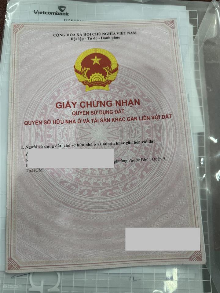 Chính chủ bán đất nền quận 9, gần với the global city.