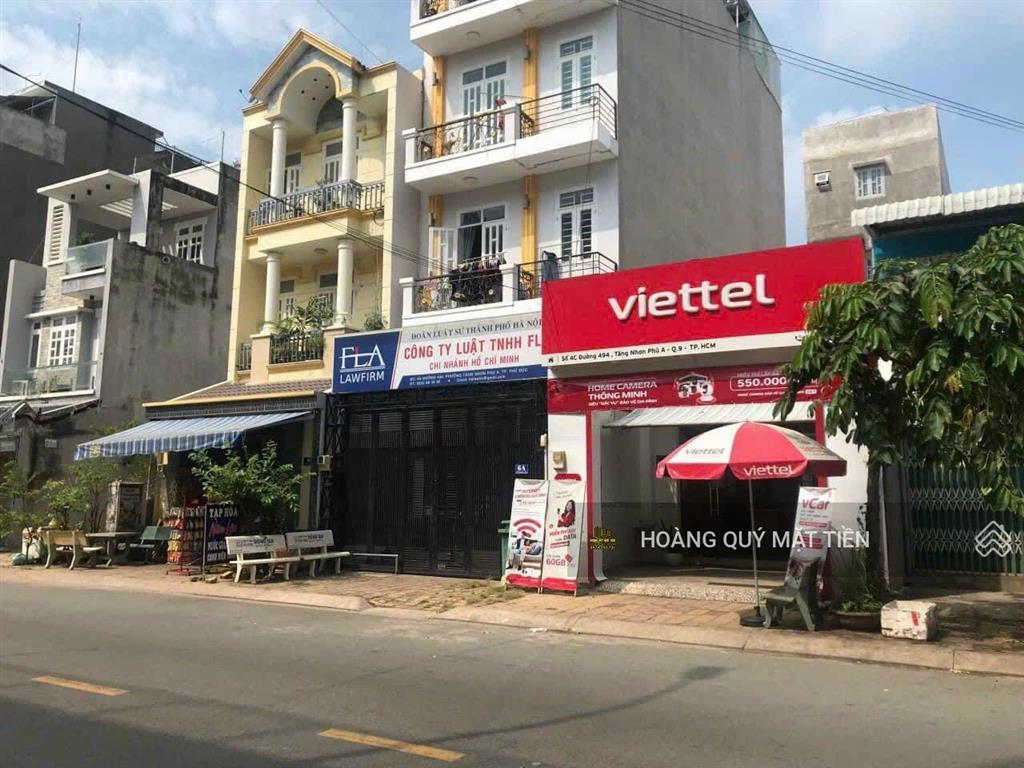 Nhà mtkd đường 494 ~ 5m*21m = 105m2  lê văn việt  p. tăng nhơn phú a  quận 9. bán 11,3 tỷ tl