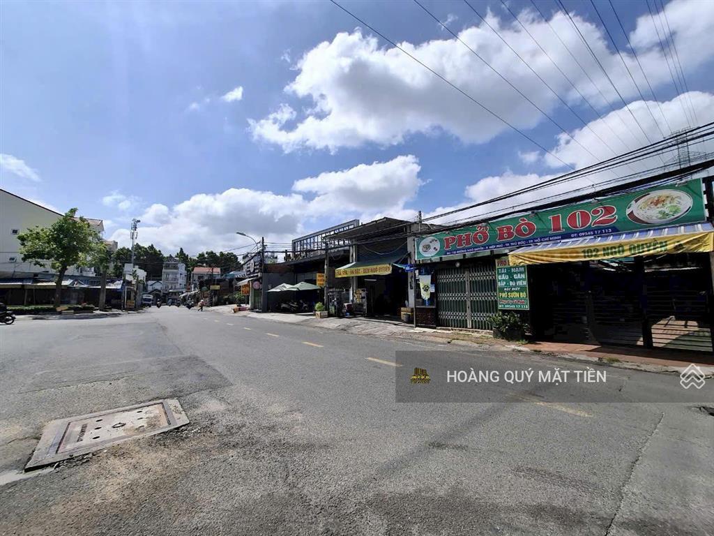 Kẹt bank! nhà mtkd ngô quyền ~ 5,5m*34m = 190m2  chợ kiến thiết  quận 9. hđ thuê 25 triệu/tháng