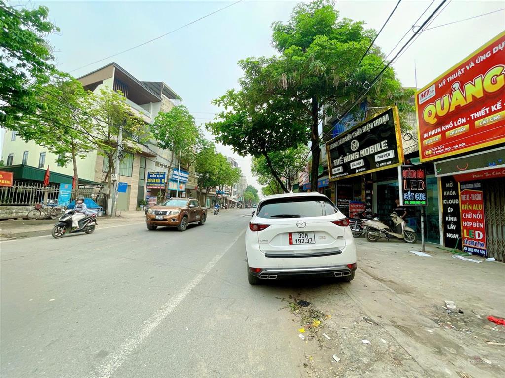 Bán 93m2 đất,thị trấn gạch,phúc thọ,hà nội,ô tô vào đất