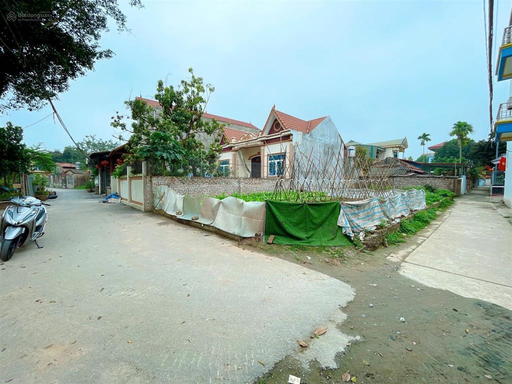Bán đất 86m2, võng xuyên, phúc thọ, hà nội, góc 2 thoáng