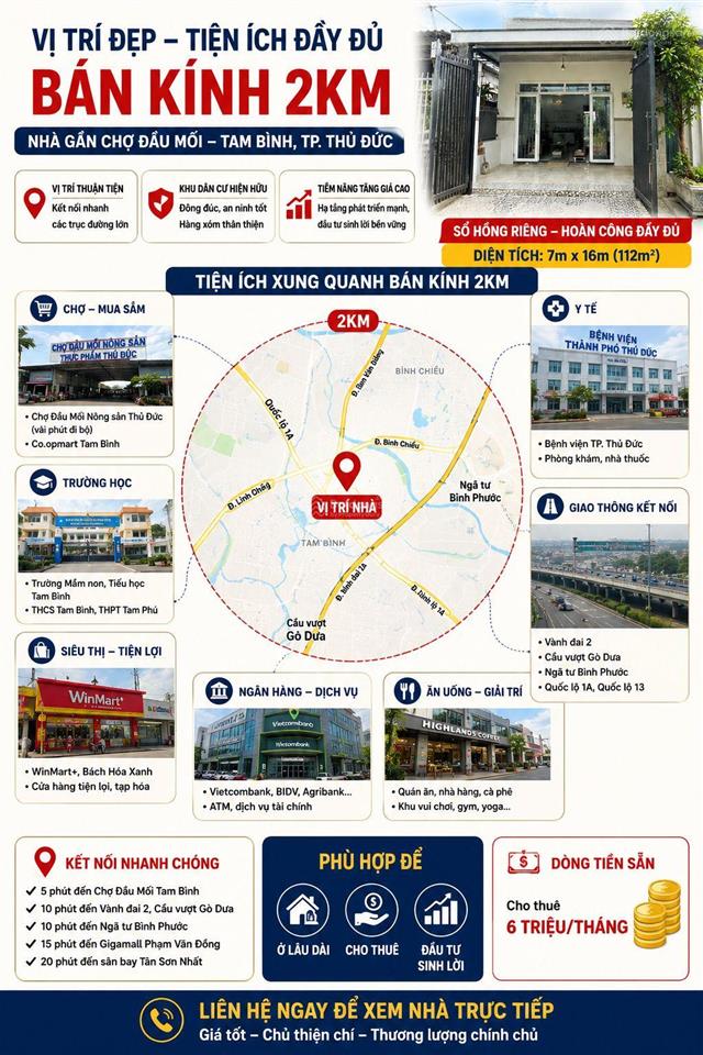 Ngang 7m hiếm gần chợ đầu mối sổ hoàn công có dòng tiền