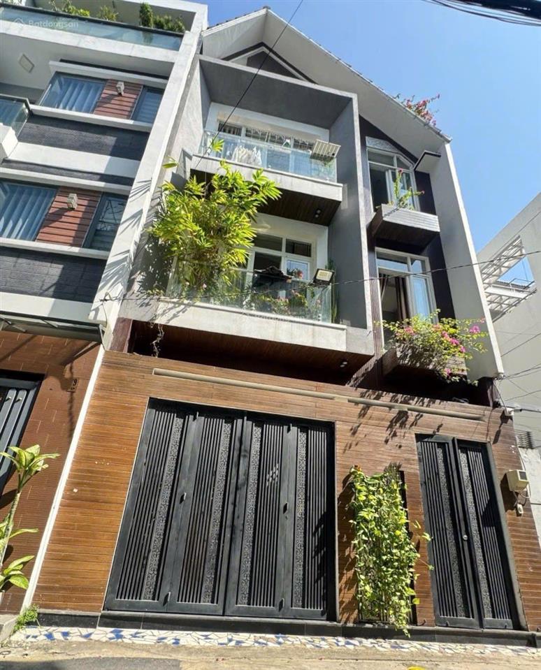 Ngang khủng 6.3m  hẻm xe tải  nhà 4 tầng hiện đại