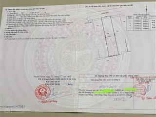 Chính chủ bán đất 465,7m2 có 448m2 tc  tại hòa phú, củ chi, 6,8 tỷ