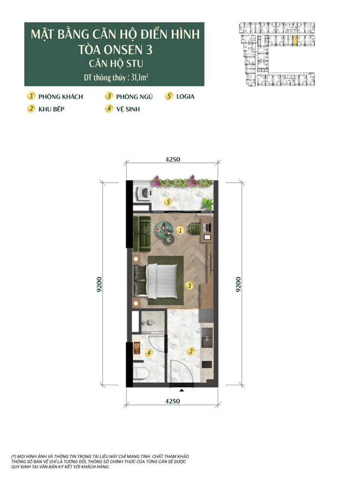 Bán căn hộ charmoracity nha trang toà onsen 3 sungroup nhỉnh hơn 2 tỷ thanh sớm sở hữu ngay