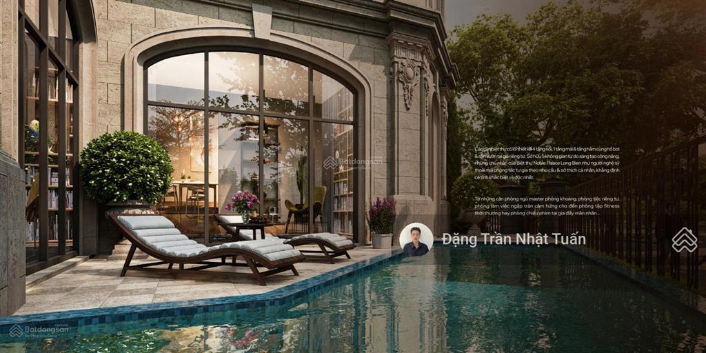 Bán biệt thự song lập giá chỉ 52 tỷ 800 triệu thanh toán sớm, miễn phí dịch vụ chuẩn 5* trong 3 năm
