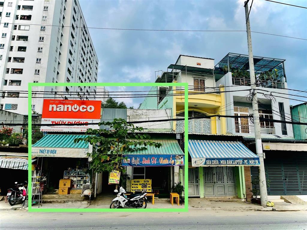 Giá bán 18.5 tỷ  mặt tiền phạm đức sơn q8  8x20m  công nhận đủ 160m2 đất