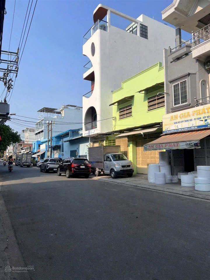 Nhà mặt tiền 5 tầng ở kd  dt 110m  thang máy  nhà mới đẹp  ngay lê văn quới  hương lộ 2  4 xã