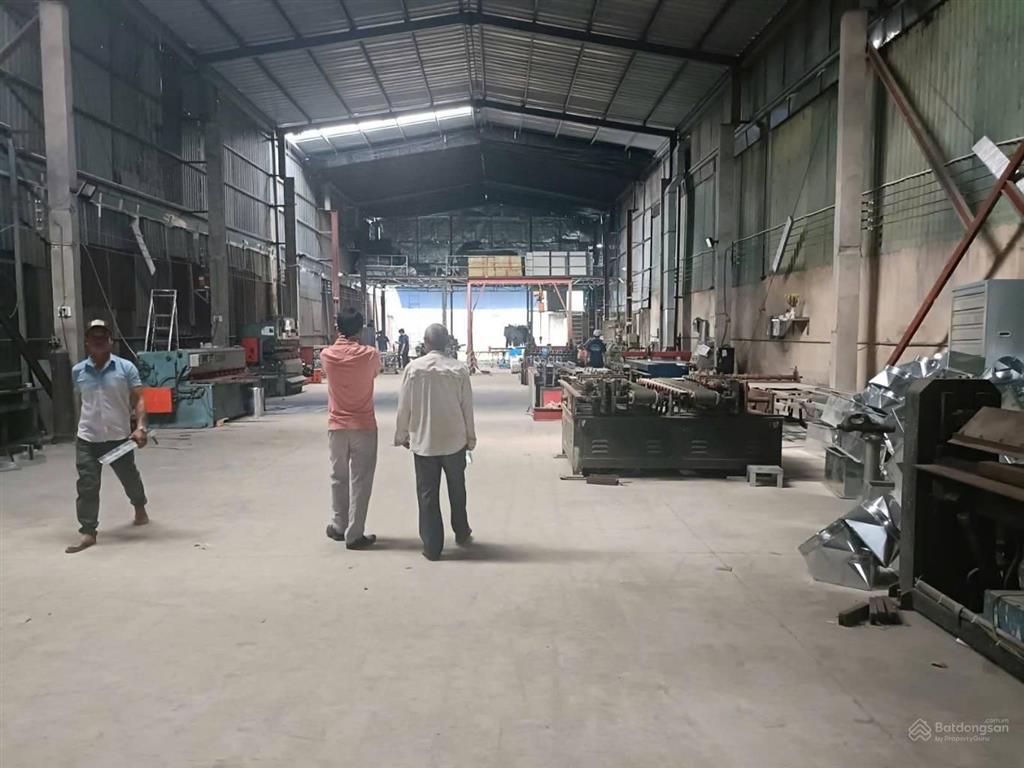 Nhà xưởng mặt tiền tl10  với trần văn giàu  dt 1300m  full thổ cư  ngang lớn 20m 