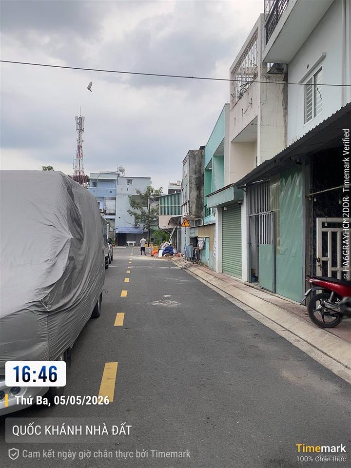 Nhà 4 tầng  2 mặt tiền  đường xe tải  dt 80m  gần trường học an lạc  bên xe miền tây  tên lửa