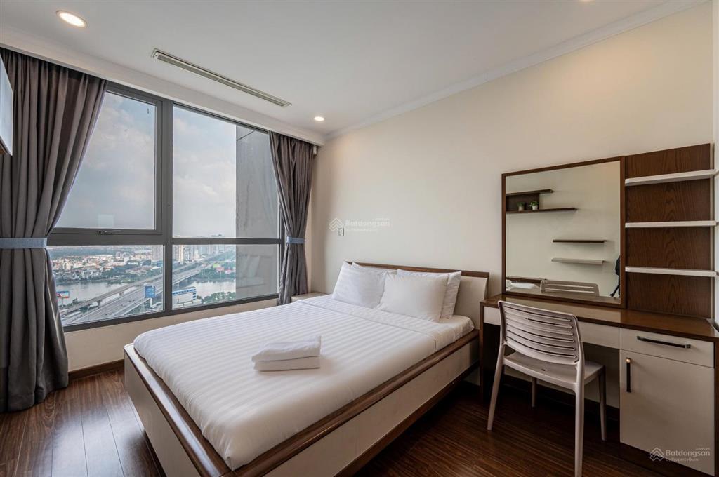 Cho thuê căn hộ 1pn vinhomes khu landmark view thoáng, nội thất vintage giá tốt thị trường