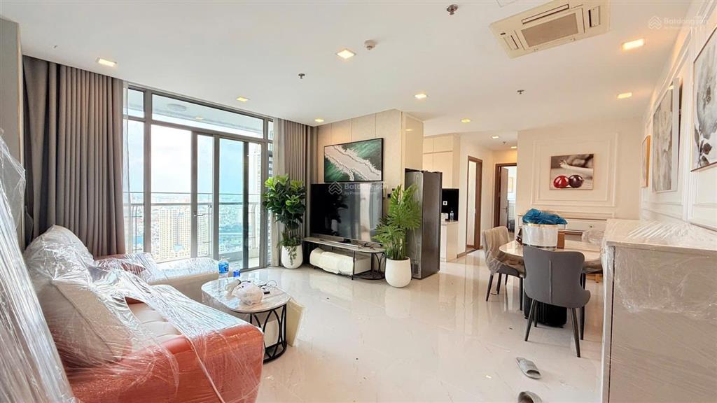 Cho thuê ch 2pn, 2wc, 90m2, 23 triệu vnd tại vinhomes central park, bình thạnh, hcm