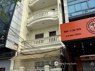 Siêu hiếm nhà mặt phố kim mã, view hồ, đối diện lotte 80m2, 5 tầng, mặt tiền 4,8m, giá chỉ 59,5 tỷ