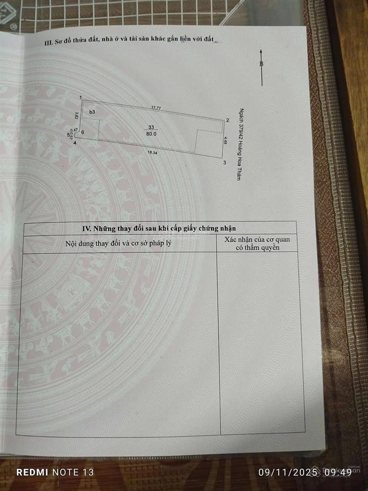 Chính chủ gửi bán gấp nhà phân lô quần ngựa ba đình dt90m, 3 tầng, mặt tiền 4,1m, giá 39 tỷ
