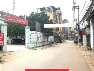 Đất sổ đỏ riêng, gần chợ yên sở, tam trinh, sau 1 nhà ra mặt phố, hơn 5 tỷ