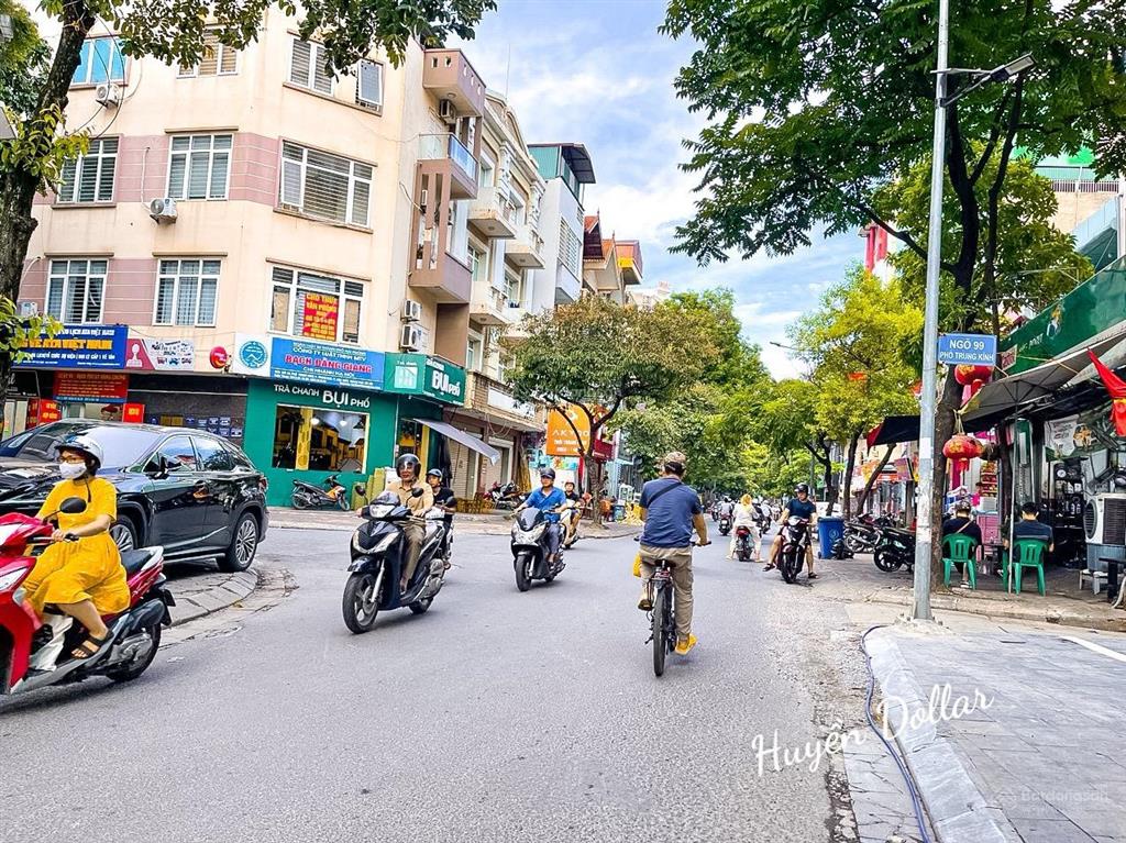 Bán nhà mặt phố trung kính, 48m2 x 6t vỉa hè đá bóng. kd mọi loại hình. khu sầm uất ô tô đỗ.