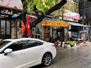 Bán đất mặt phố hoa bằng. 66m2x mt 4,7m. 1 mặt phố to, 1 mặt ngõ rộng, ô tô tránh. kd đỉnh chóp