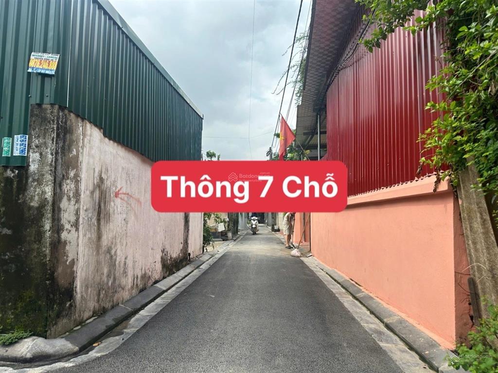 Giá đầu tư ~ 3 tỷ. lô góc 48m2, nở hậu, ngõ thông ô tô việt hùng, đông anh