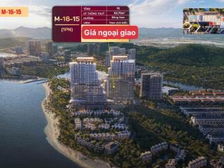 Hàng ngoại giao 2n diện tích 52,7m2 tầm view vịnh biển tuyệt đẹp